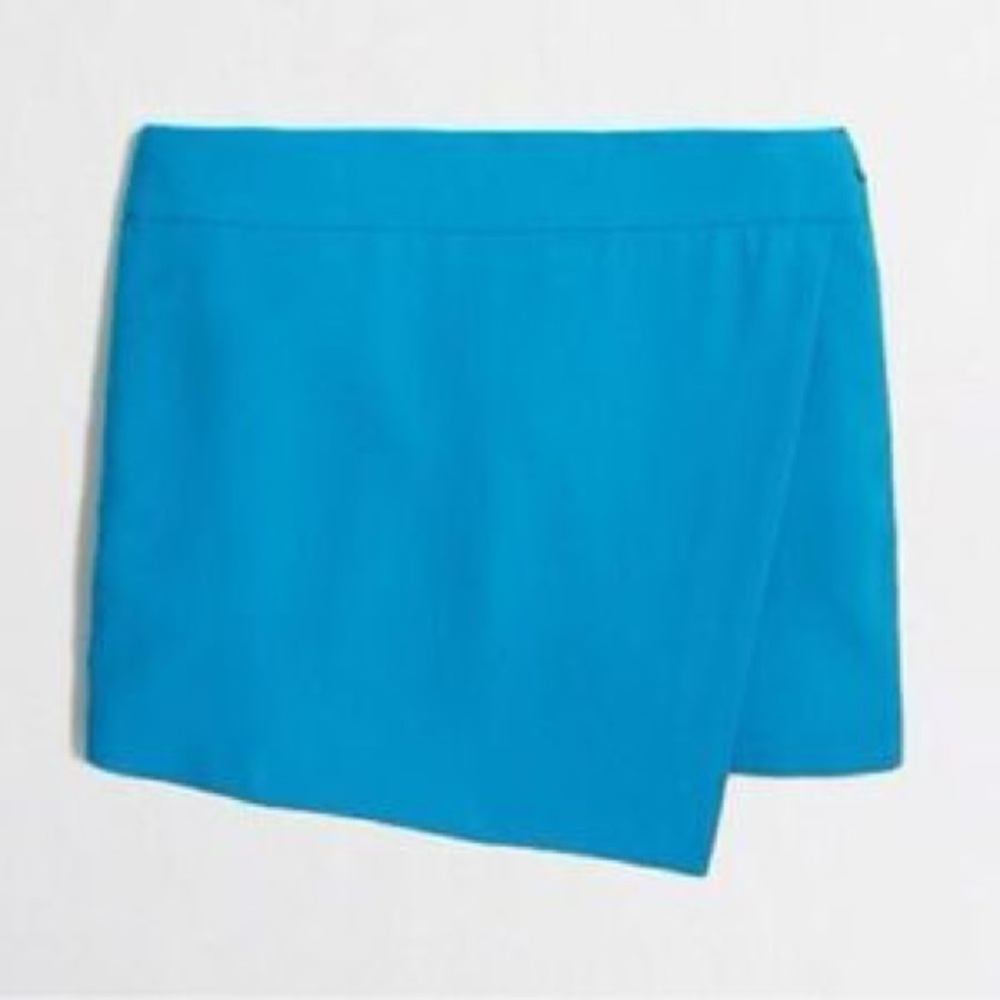 J. Crew Electric Blue Skirt Skort 0